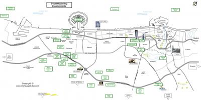 Inversió park Dubai mapa de localització