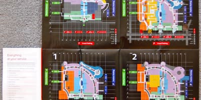El centre comercial de Dubai mapa